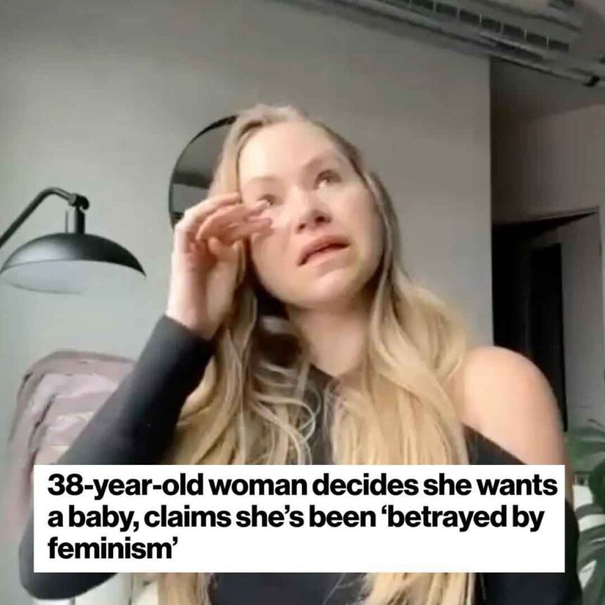 38-year-old woman claims