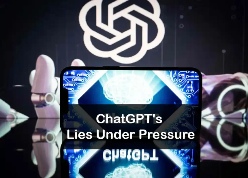 ChatGPT's Lies Under Pressure