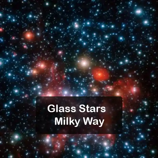 glass stars Milky Way